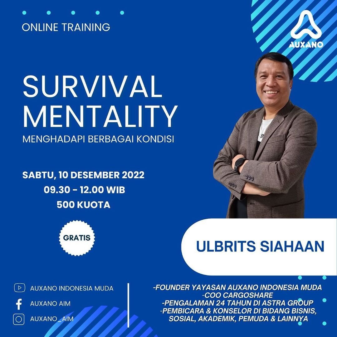 Survival Mentality - Menghadapi Berbagai Kondisi